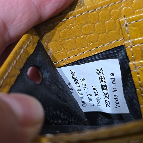 ✨️4/$20 Croc Embossed Small Genuine Leather Crossbody Bag, Removeable Strap - Picture 16 of 16